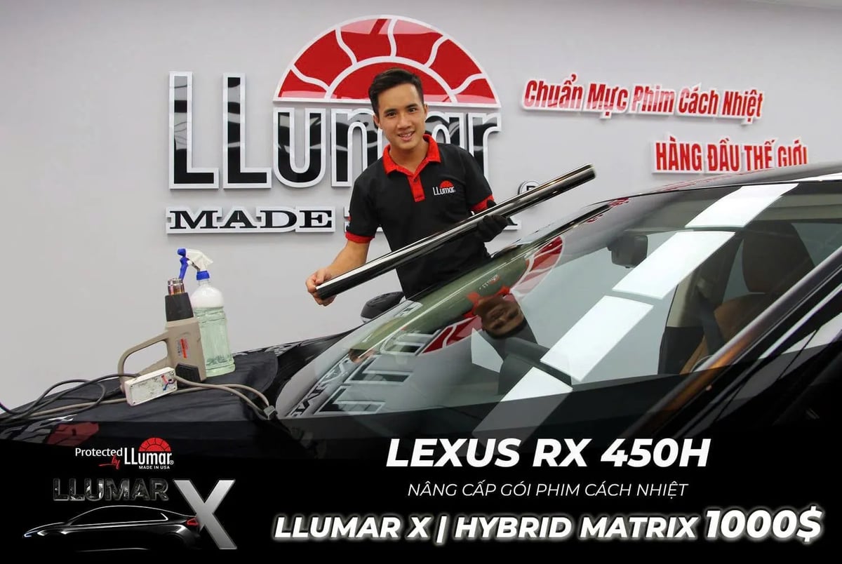 Phim cách nhiệt LLumar - gói LLumar X - Nguyên xe 4 chỗ