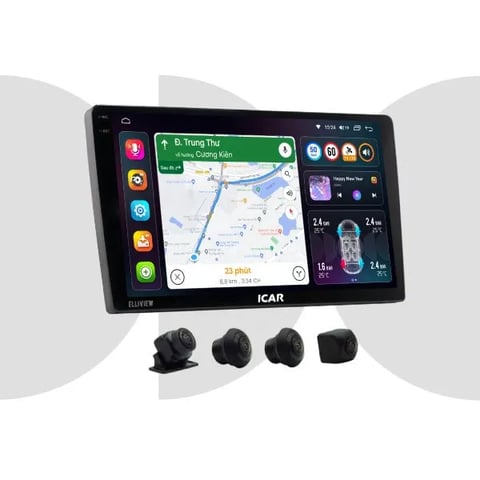 Màn hình Android liền cam 360 Elliview S5 Deluxe - ảnh 3