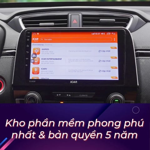 Màn hình Android liền cam 360 Elliview S5 Deluxe - ảnh 1