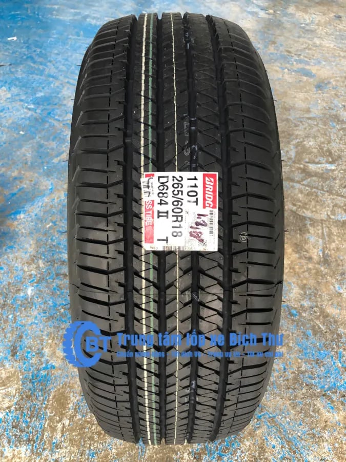 Lốp Bridgestone 265/60R18 D684 Thái Lan