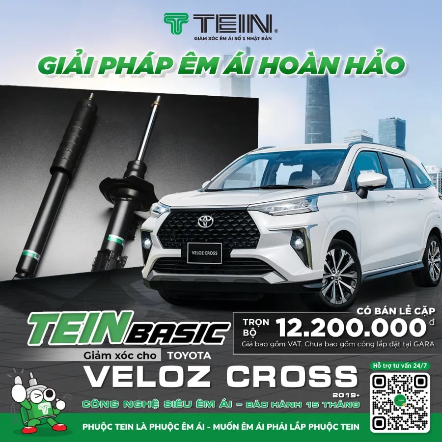 Phuộc Nhún TOYOTA VELOZ (2019+) TEIN BASIC - ảnh 2